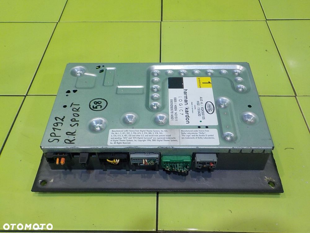 RANGE ROVER SPORT I LIFT 2.7 TDV6 wzmacniacz XQK500105 - 6