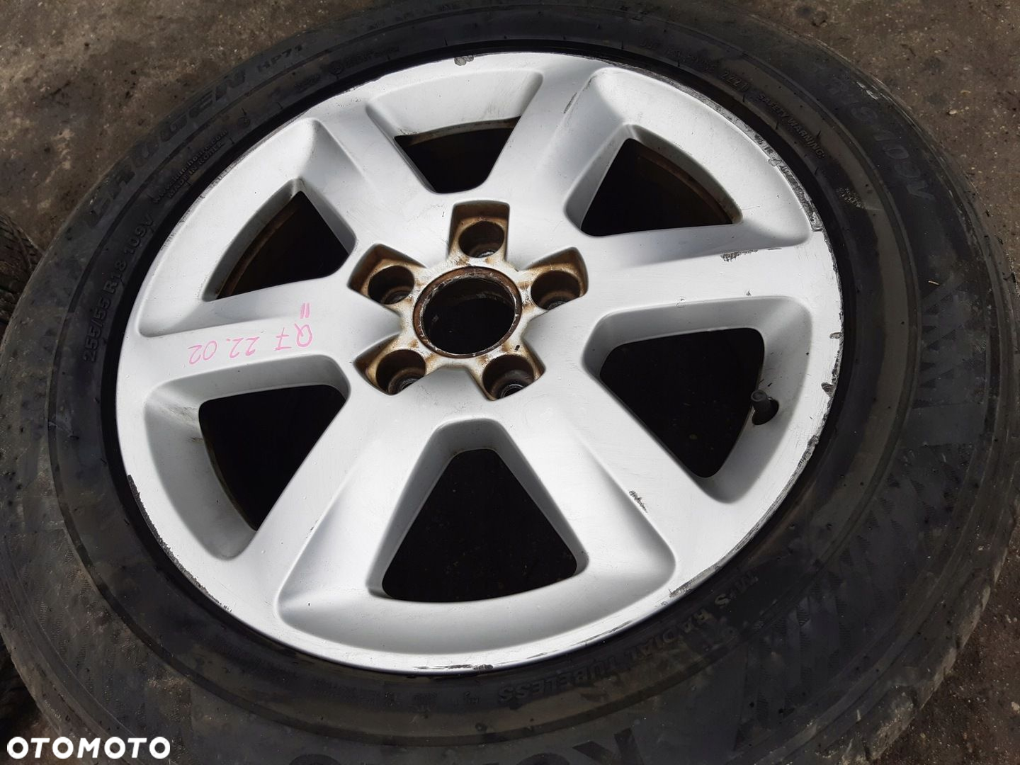 AUDI Q7 FELGI ALUMINIOWE R18 5x130 ET56 4L0601025AG - 2