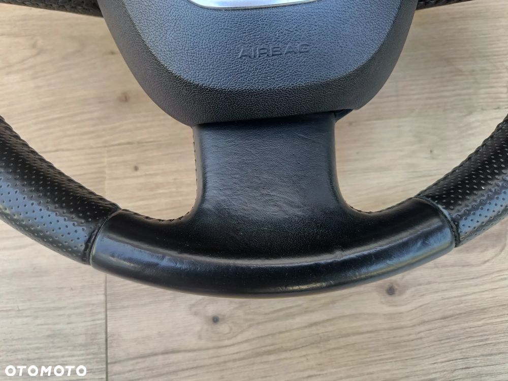 AUDI A6 C6 A8 D3 LIFT Q7 KIEROWNICA TRÓJRAMIENNA CZARNA SOUL PODUSZKA AIRBAG - 2