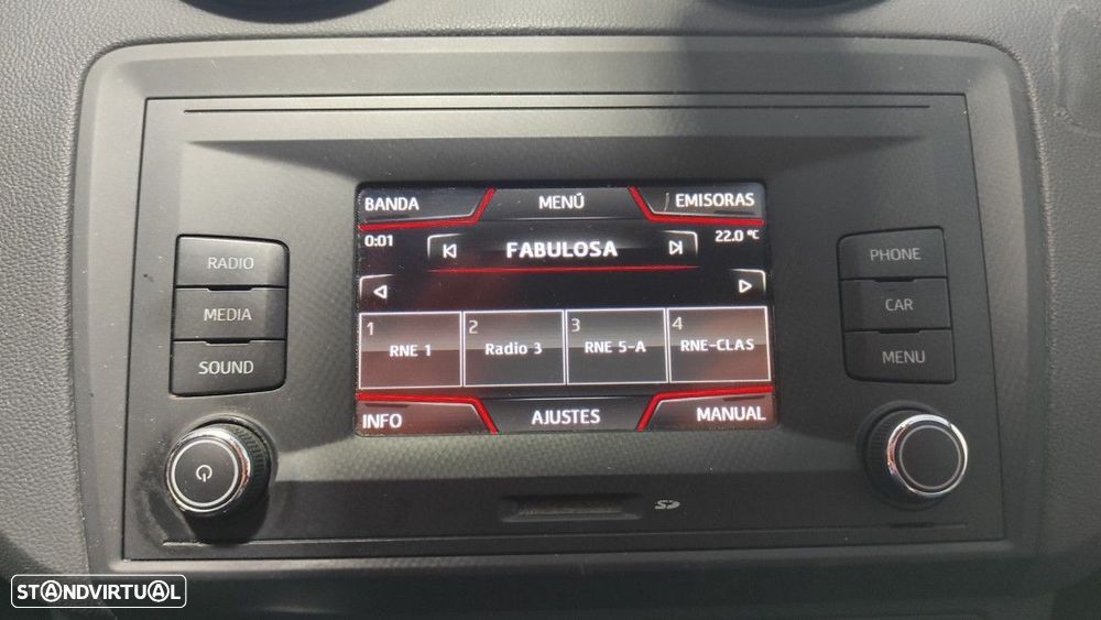 SISTEMA AUDIO / RADIO CD SEAT IBIZA (6P1) FR - 11