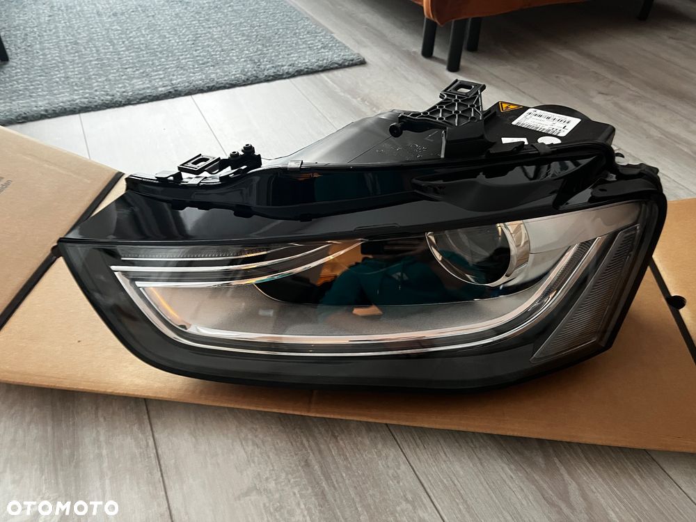 Lampa Lewa Przód Audi A4 B8 Lift Bi-Xenon LED Oryginał Europa 8K0941043F - 1