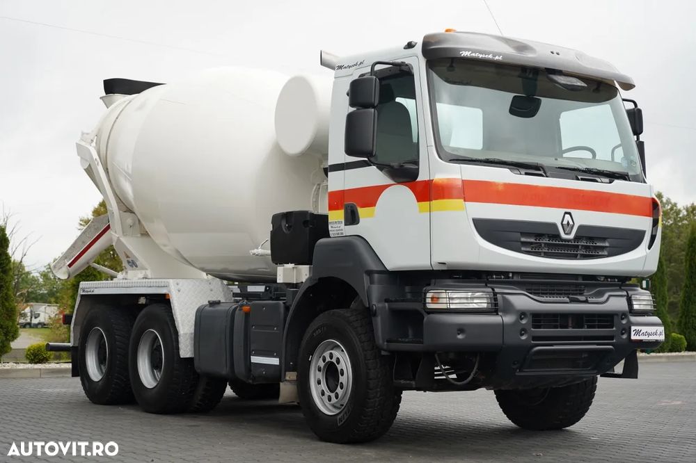 Renault KERAX 460 / 6x4 / BETONATOR 7mc / AUTOMAT / E5 EEV - 1