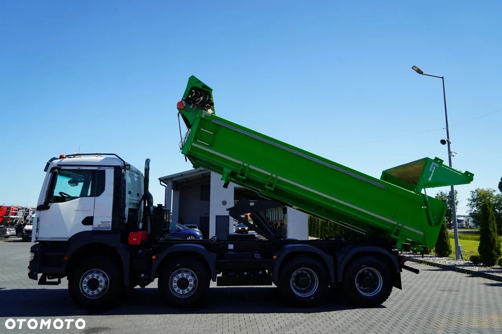 MAN TGS 35.470 / 8x4 / WYWROTKA 2 STRONNA / HYDROKLAPA / HYDROBURTA / BORDMATIK / OPONY 100% / NAVI RIO / EURO 6 - 6