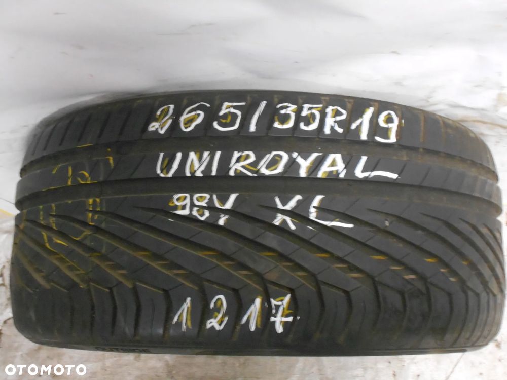 OPONA POJEDYNKA 265/35R19 UNIROYAL RAIN SPORT 3 XL DOT 1217 7MM - 1
