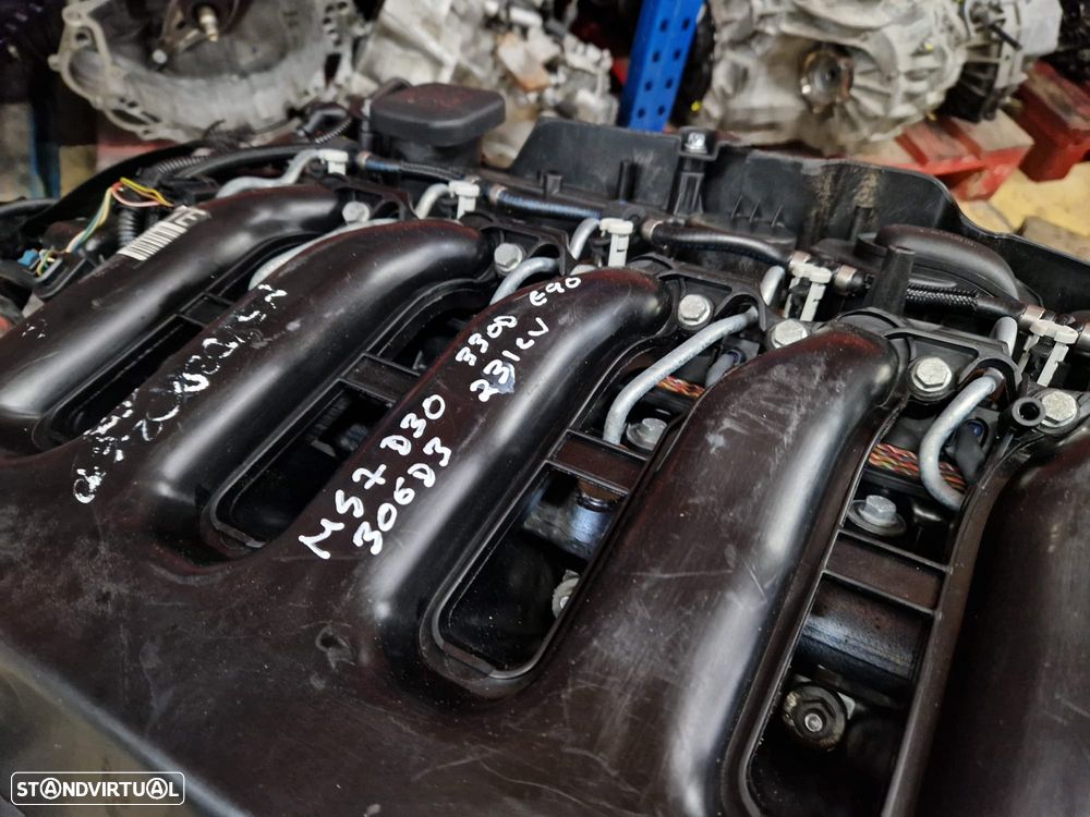 Motor usado M57 306D3 BMW 330D 231CV M57D30 530D X5 730D SWAP - 5