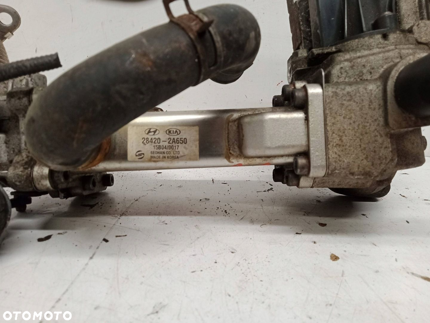 KIA RIO III LIFT 1,1 CRDI ZAWÓR EGR CHŁODNICZKA SPALIN 28420-2A650 2016R - 2