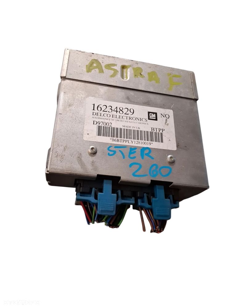 STEROWNIK SILNIKA Ecu Opel 16234829 - 1