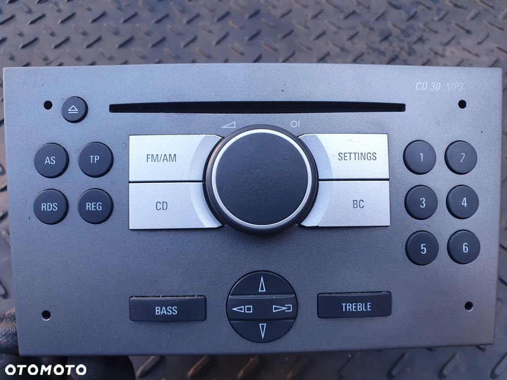 RADIO OPEL VECTRA C SIGNUM ASTRA H MERIVA A 13253511 - 2