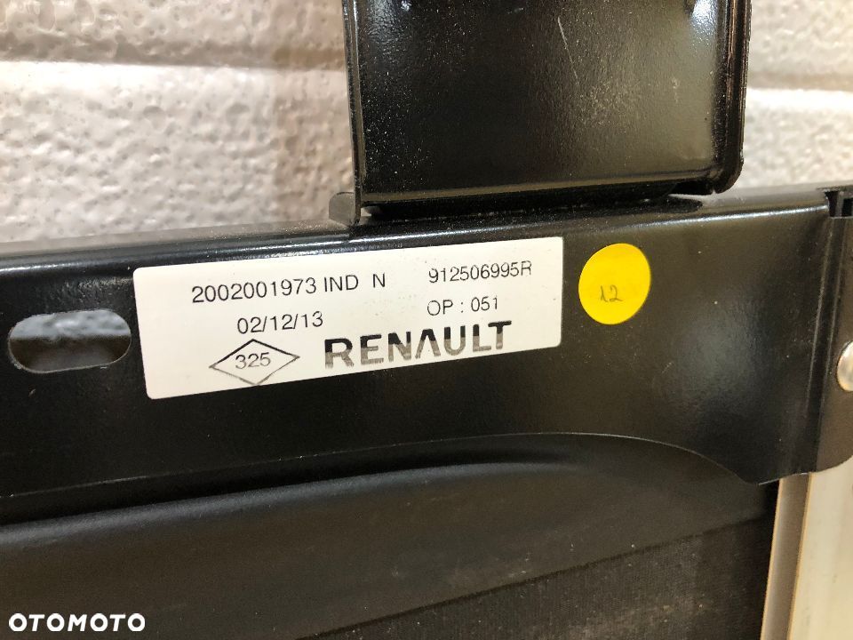 RENAULT CLIO IV 2012-2019 ROLETA SZYBERDACHU STELAŻ PANORAMA 912506995R - 3