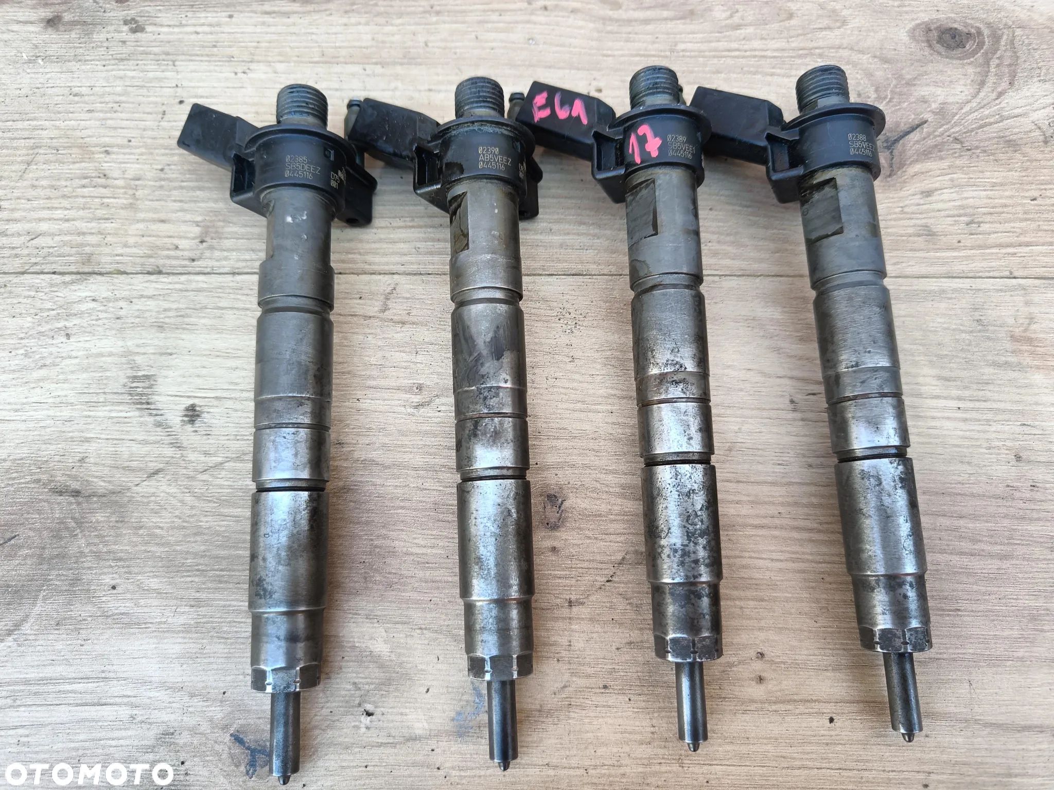 BMW E60 E87 E90 2.0D N47 WTRYSKIWACZE WTRYSKI WTRYSKIWACZ 7797877 - 1