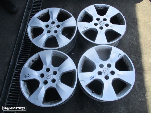 Jogo De Jantes Jgjant1059 OPEL ZAFIRA A 2003 2.2DTI 125CV 5P CINZA 47 7Jx17 5X112 65MM - 2