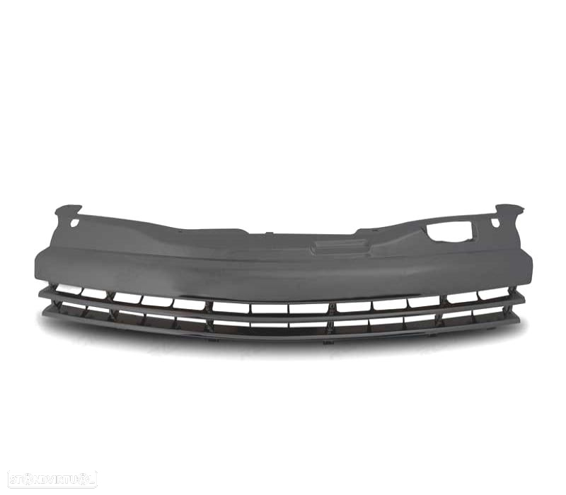 GRELHA FRONTAL SEM SÍMBOLO PARA OPEL ASTRA H 04-07 ASTRA H SEDAN E HATCHBACK PRETA - 5
