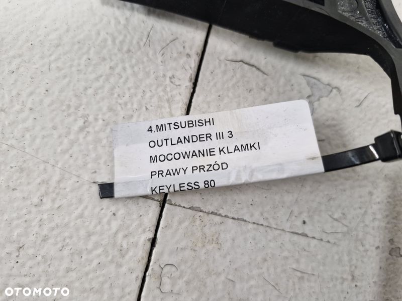 MITSUBISHI OUTLANDER III 3 MOCOWANIE KLAMKI PRAWY PRZÓD KEYLESS - 3