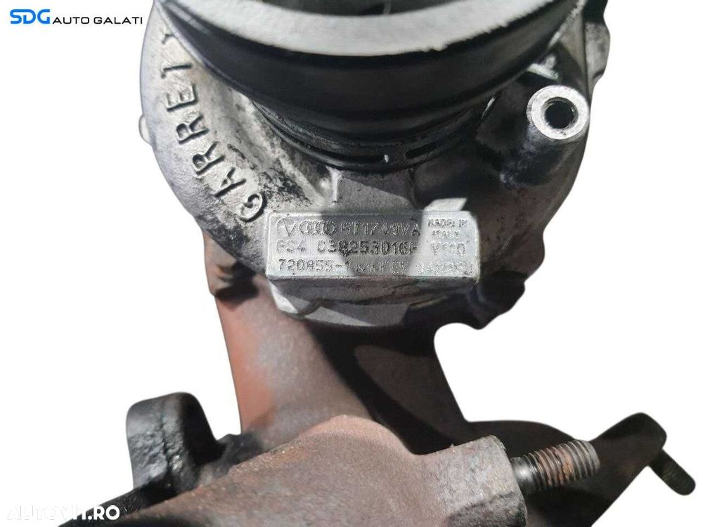 Turbo Turbina Turbosuflanta Skoda Octavia 1 1.9 TDI ASZ 1996 - 2010 Cod 038253016F [N2459] - 2
