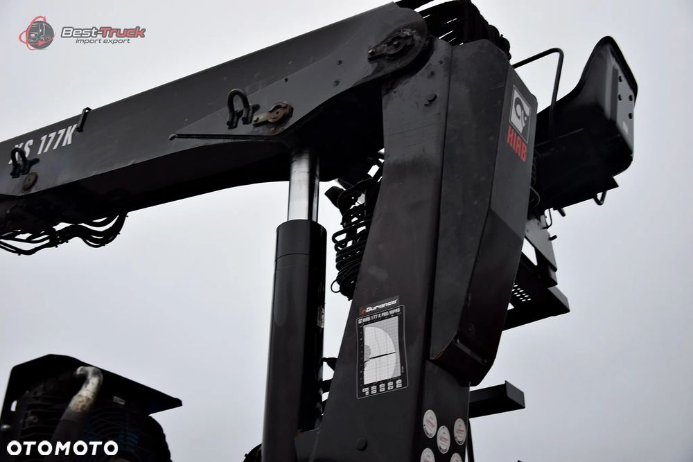 Volvo FH 540 / 6X2 / CAŁY NA PODUSZKACH /  OŚ SKRĘTNA PODNOSZONA  / HDS HIAB K177 PRO / ROTATOR / SKRZYNIA 6,7 M  / - 23