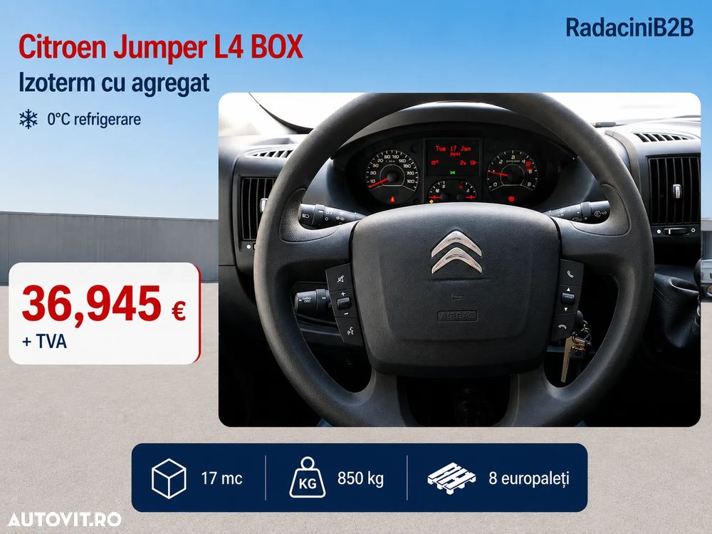 Citroën Jumper BOX Izoterm cu agregat inclus - 6