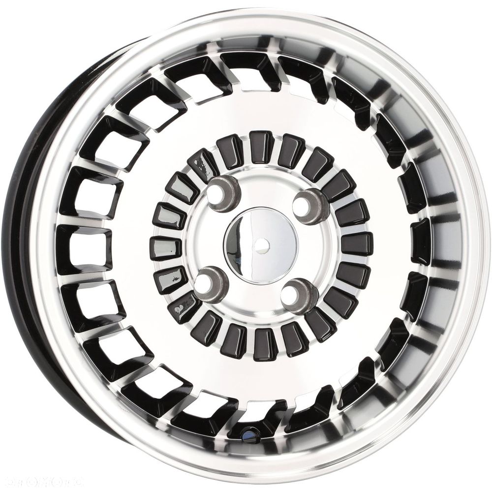 4x Felgi 13 4x100 m.in. do BMW 3 E21 E30 HONDA Civic CRX VW Caddy Golf Jetta Polo II - L1354 - 7
