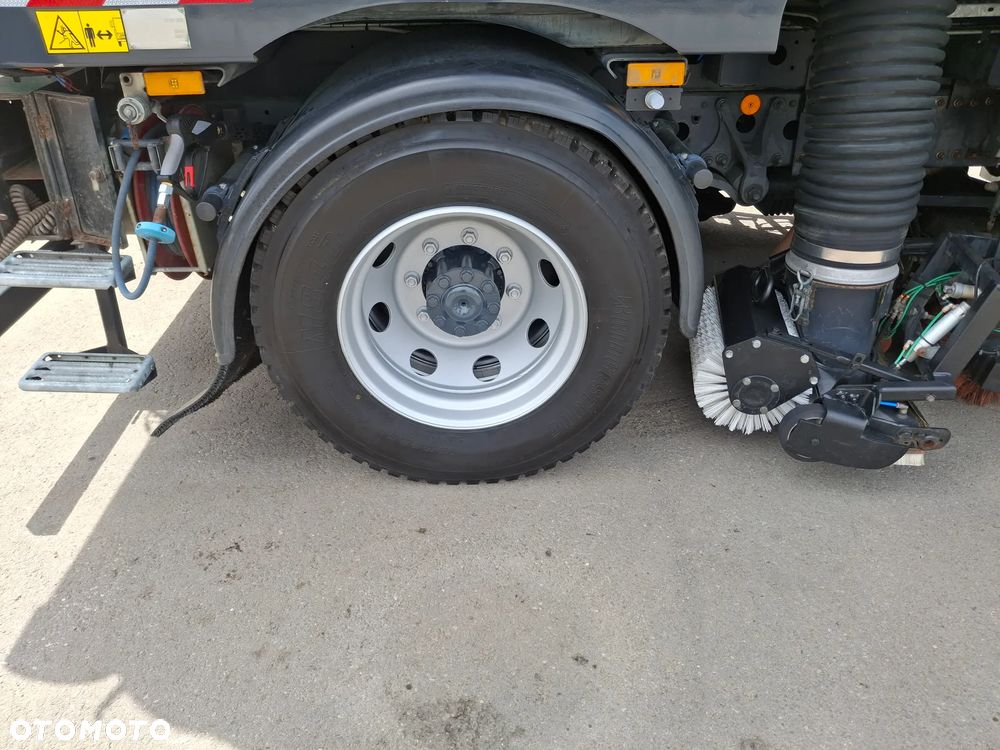 Mercedes-Benz Atego 1523 Zamiatarka Schmidt SK600 Karcher Euro 6 PM10 Listwa Wysokiego Ciśnienia 2 Silniki Szczotki L/R Rura Do Liści 2016r - 19