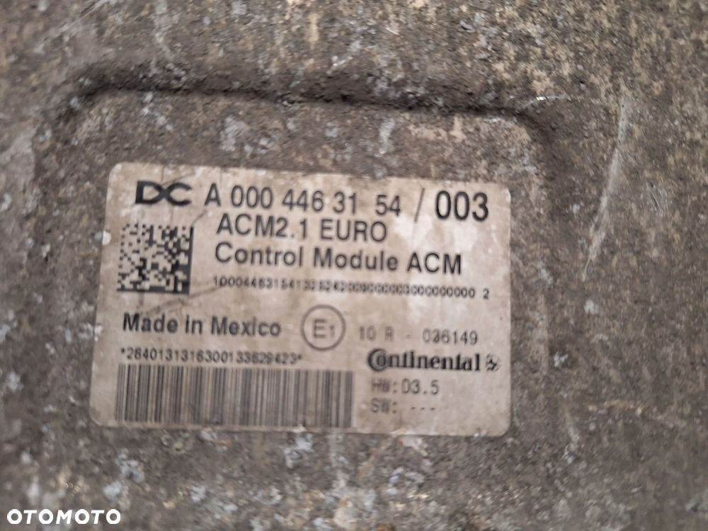 Sterownik ACM Adblue    Mercedes MP ACTROS AXOR ATEGO A0004463154 - 4
