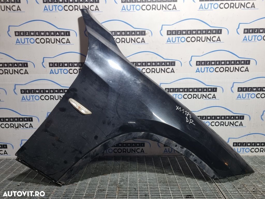 Aripa Dreapta Fata BMW X1 E84 2009 - 2015 5 Usi NEGRU (1173) - 1