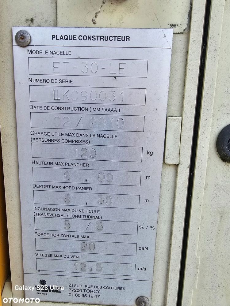 Podnośnik koszowy zabudowa Maxity Cabstar itp - 3