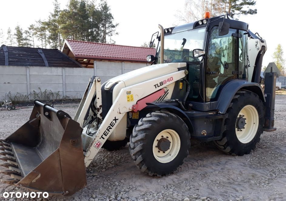 Terex Terex TLB 840 , Koparko-ładowarka  , ROKU 2010 , Lyzka plywajaca, widly, lyzka dzielona - 4