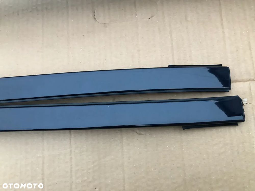 LISTWA SZYBY LEWA PRAWA RELINGI BMW F11 416 CARBONSCHWARZ - 5