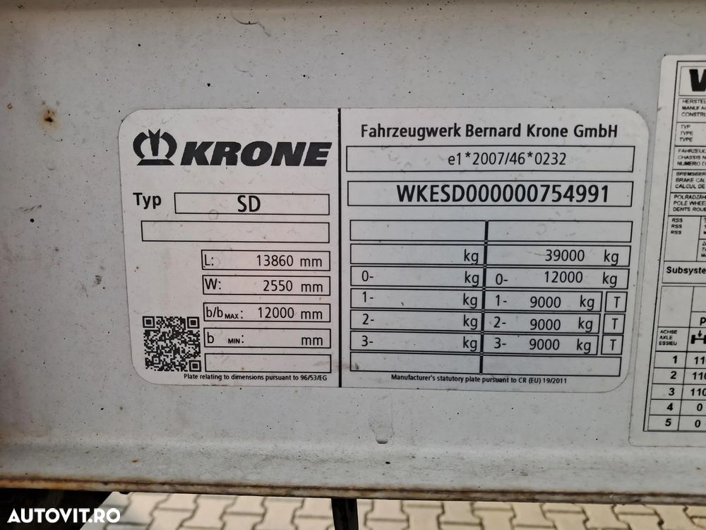 Krone sd mega 2 bucati in stoc 6.900 euro+tva /buc - 7