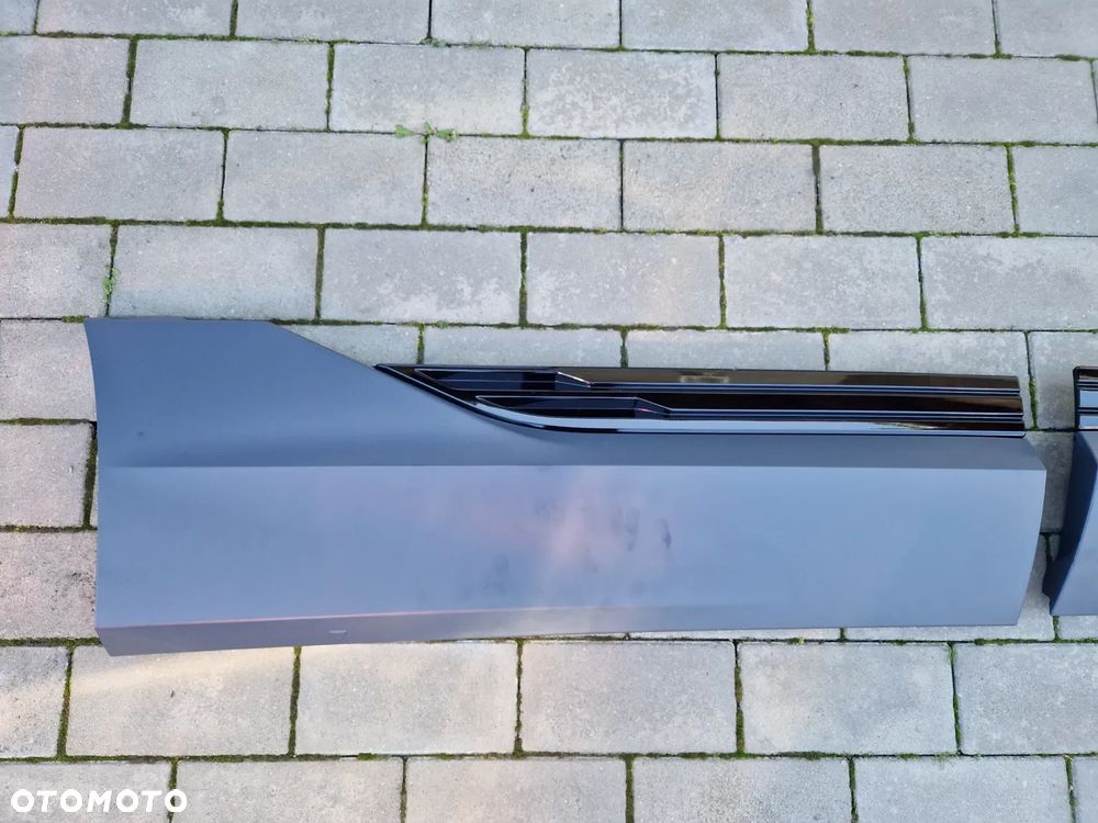 LISTWY DRZWI PRZEDNICH PRAWYCH + TYLNYCH PRAWYCH AUDI Q8 E-TRON 2019-- NOWE ORYGINALNE - 4
