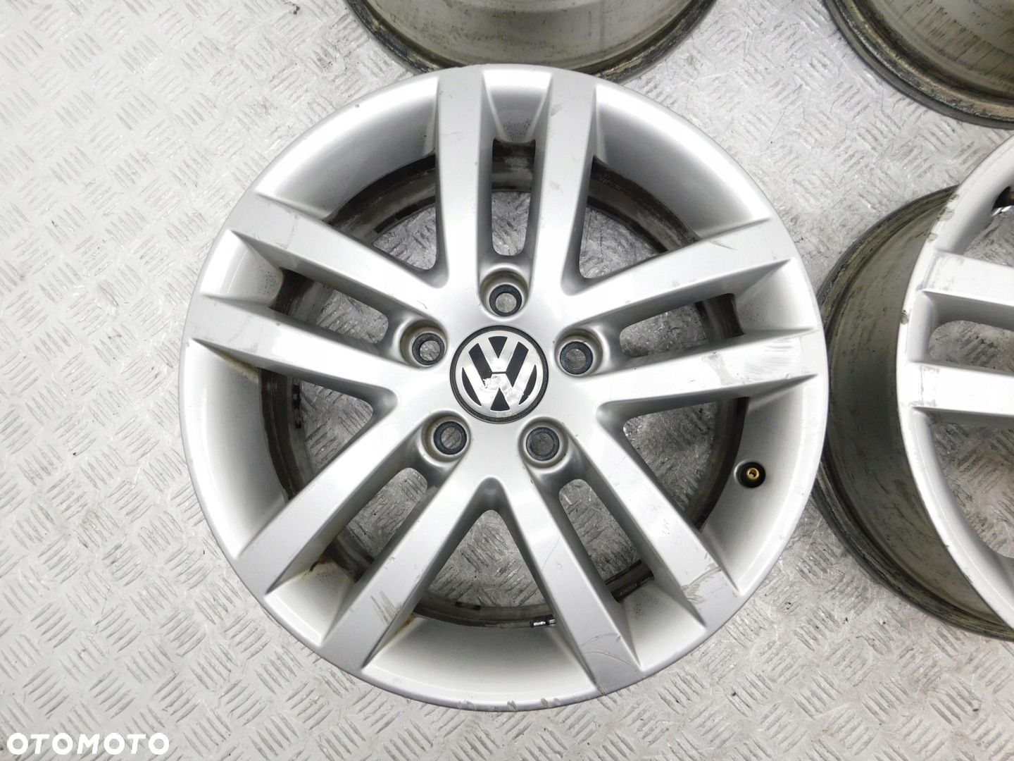 4x FELGI ALUMINIOWE 5x112 6,5Jx16 - VW GOLF V VI PLUS TOURAN CADDY PASSAT - 2