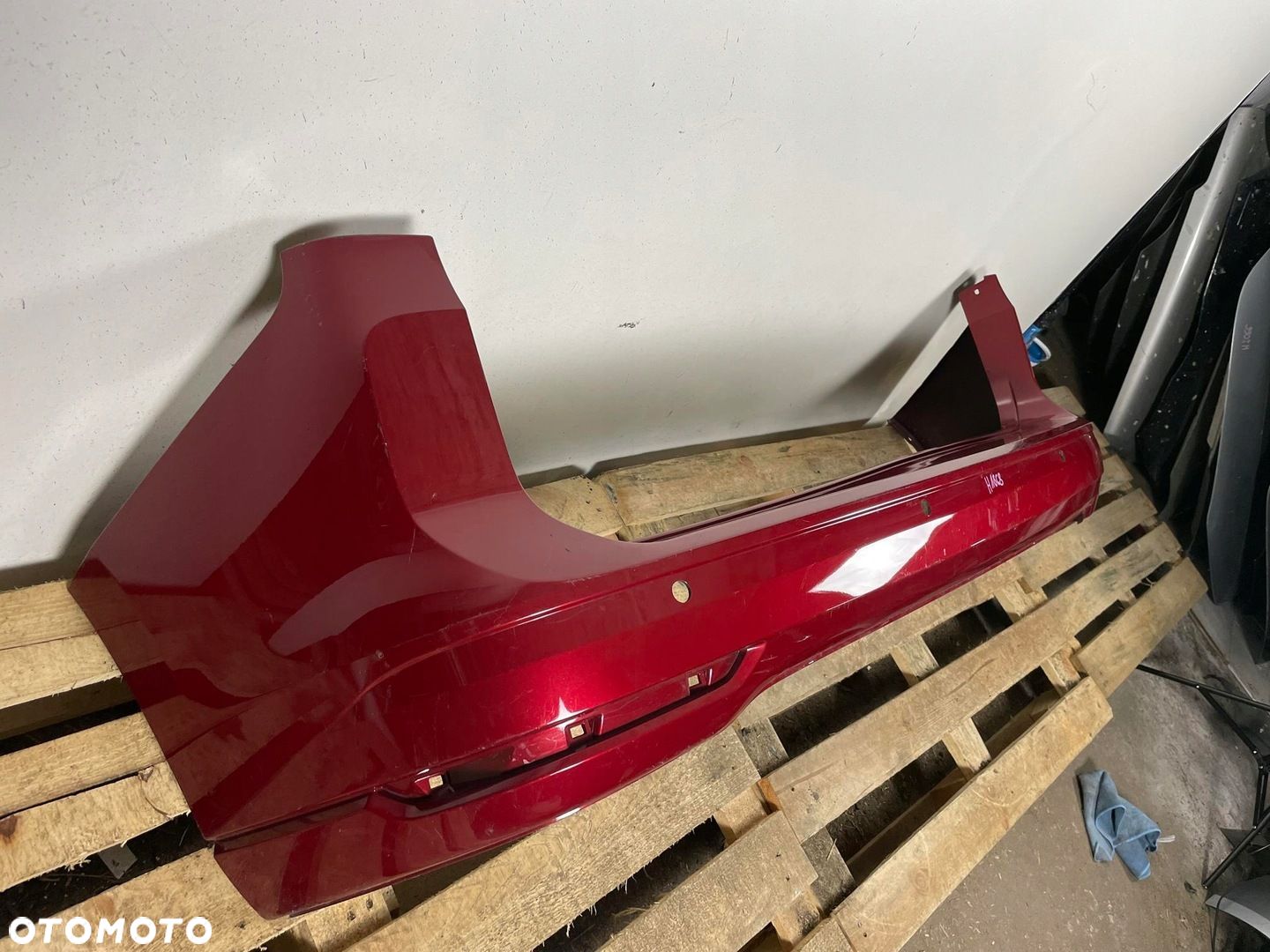 ZDERZAK TYL TYLNY VW CADDY 2K7 IV 4 2020- 4X PDC - 1