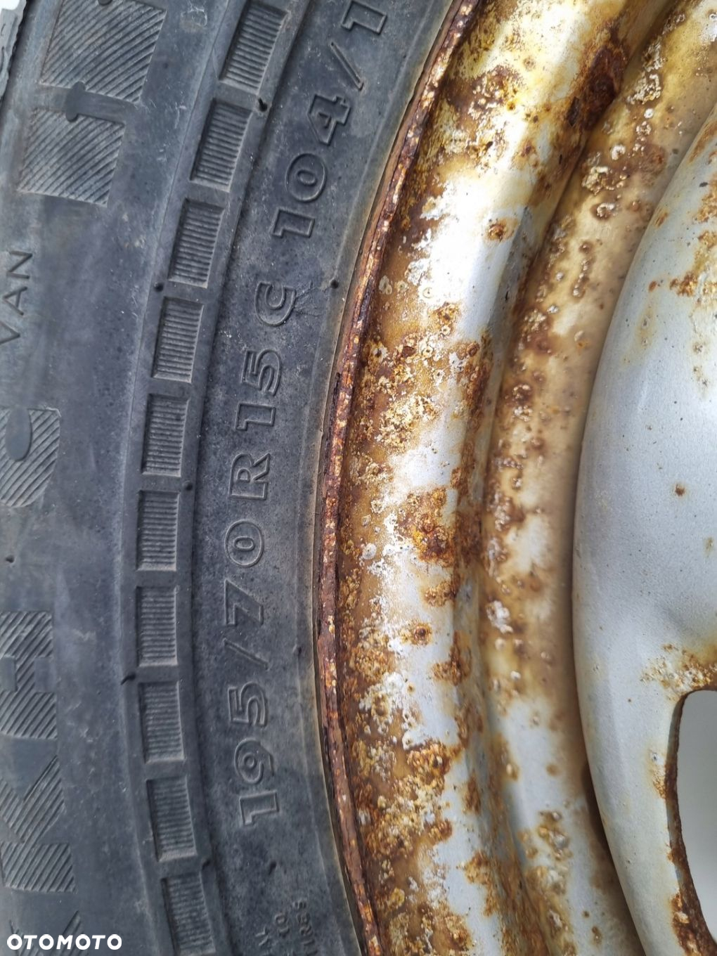 Ford Transit KOŁO ZAPASOWE Zapas felga 1C151007AC 195/70 R15C 5x160 2150829 - 11