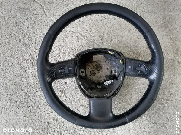 Kierownica Skóra Skórzana Czarna Soul Audi A6 C6