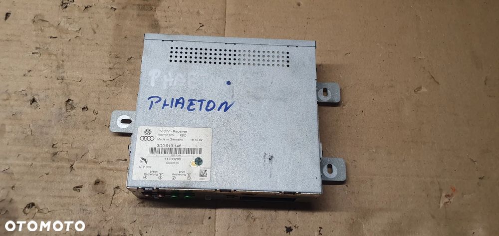 Moduł sterownik tuner TV VW Phaeton 3D0919146 - 1