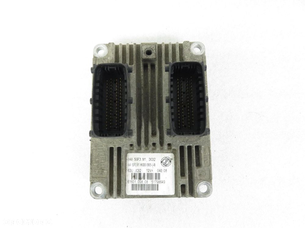 STACYJKA STEROWNIK FIAT GRANDE PUNTO IAW5SF3M1 51798649 51813197 - 14