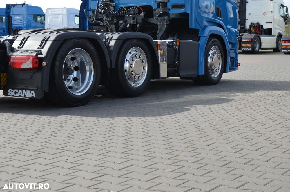 Scania R 500 / 6x2/4 PUSHER / FULL AIR / SKÓRA / LED / ACC / NAVI / ALUSY / 7236 - 16