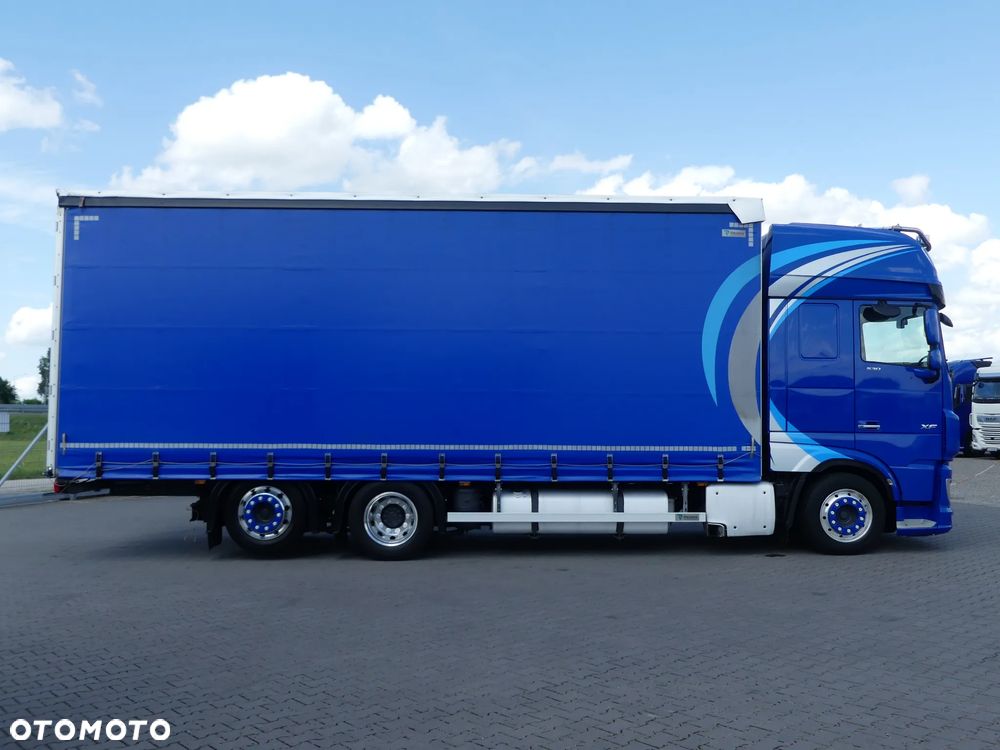 DAF XF 106.530 6x2 / FIRANKA 7.70m / EURO 6 / KLIMATYZACJA POSTOJOWA / - 12