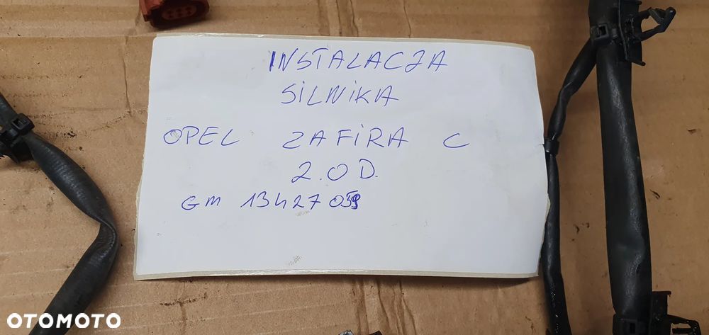 Wiązka instalacja silnika Opel Zafira C 2.0 CDTI 13427059 - 19
