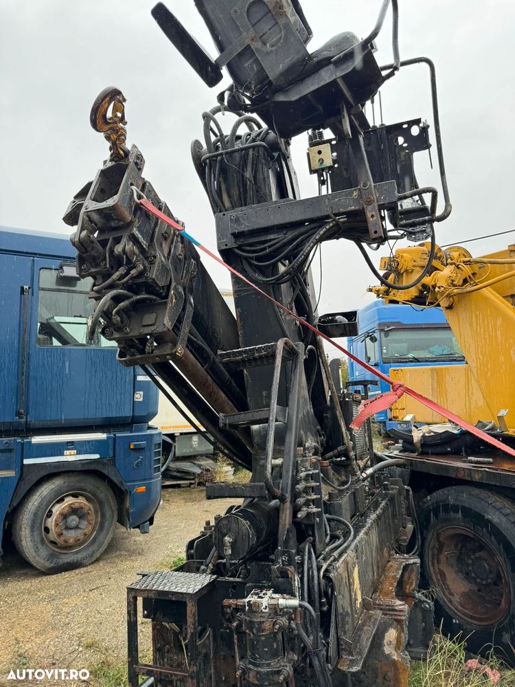 Macara hidraulică Hiab 175 - 6,5 TONE - 14 M : montabila pe camion - 11