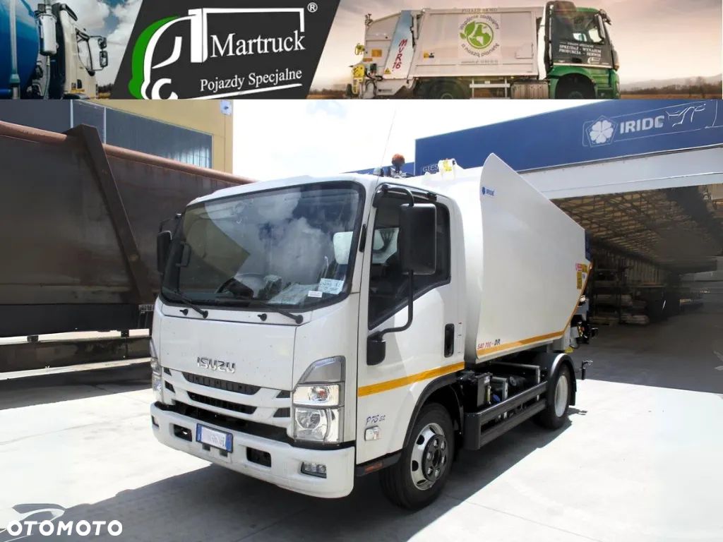 Isuzu p75 śmieciarka z nową zabudową IRIDE - 1