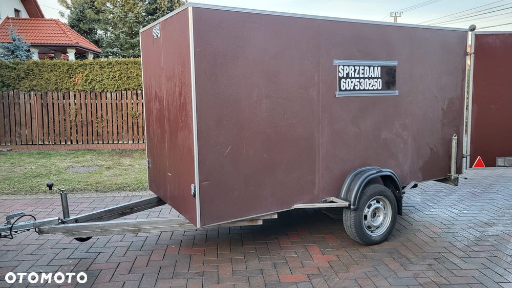 SAM Przyczepa kontener DMC 750 kg – stal nierdzewna, ocieplona - 2