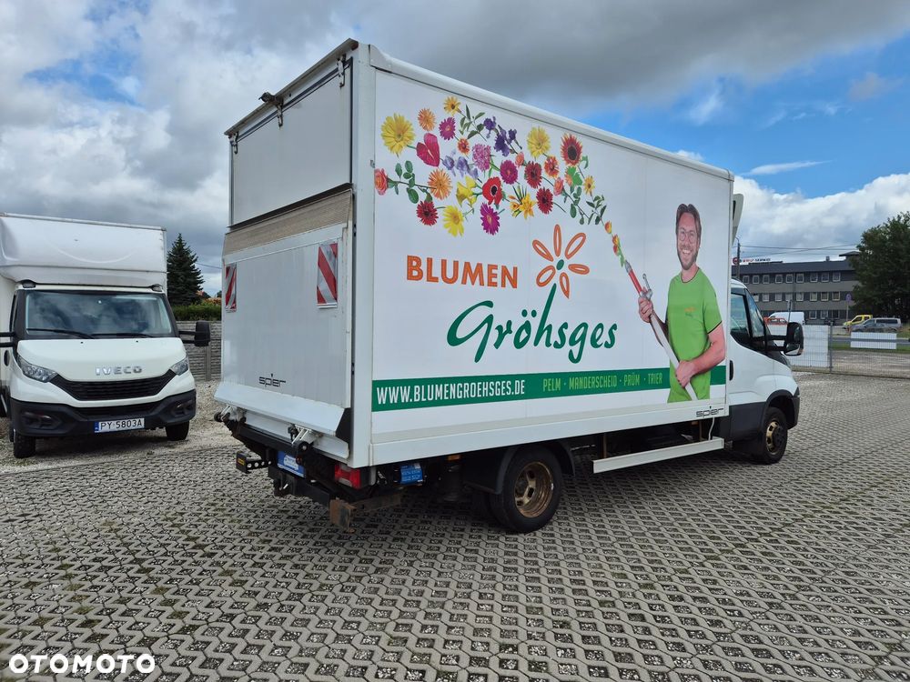 Iveco Daily 50C18 / 35C18 3.0 HPi Hi-Matic, kontener 4.38m x 2.25m x 2.38m , winda 750KG, klimatyzacja, webasto, pneumatyka, HAK 3.5T - 4