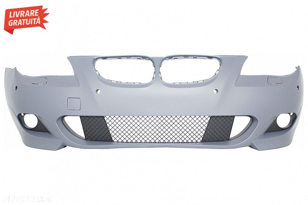 Kit Exterior BMW Seria 5 E60 LCI (2007-2010) M-Technik Design cu PDC 1 - 2