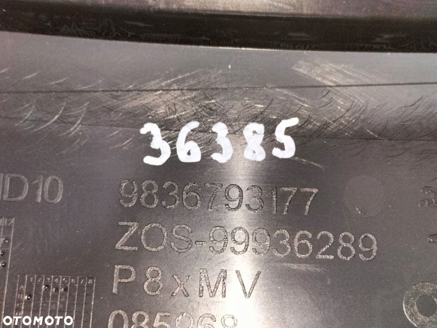 Listwa nakładka zderzaka przód górna PEUGEOT 3008 II LIFT 21- - 6