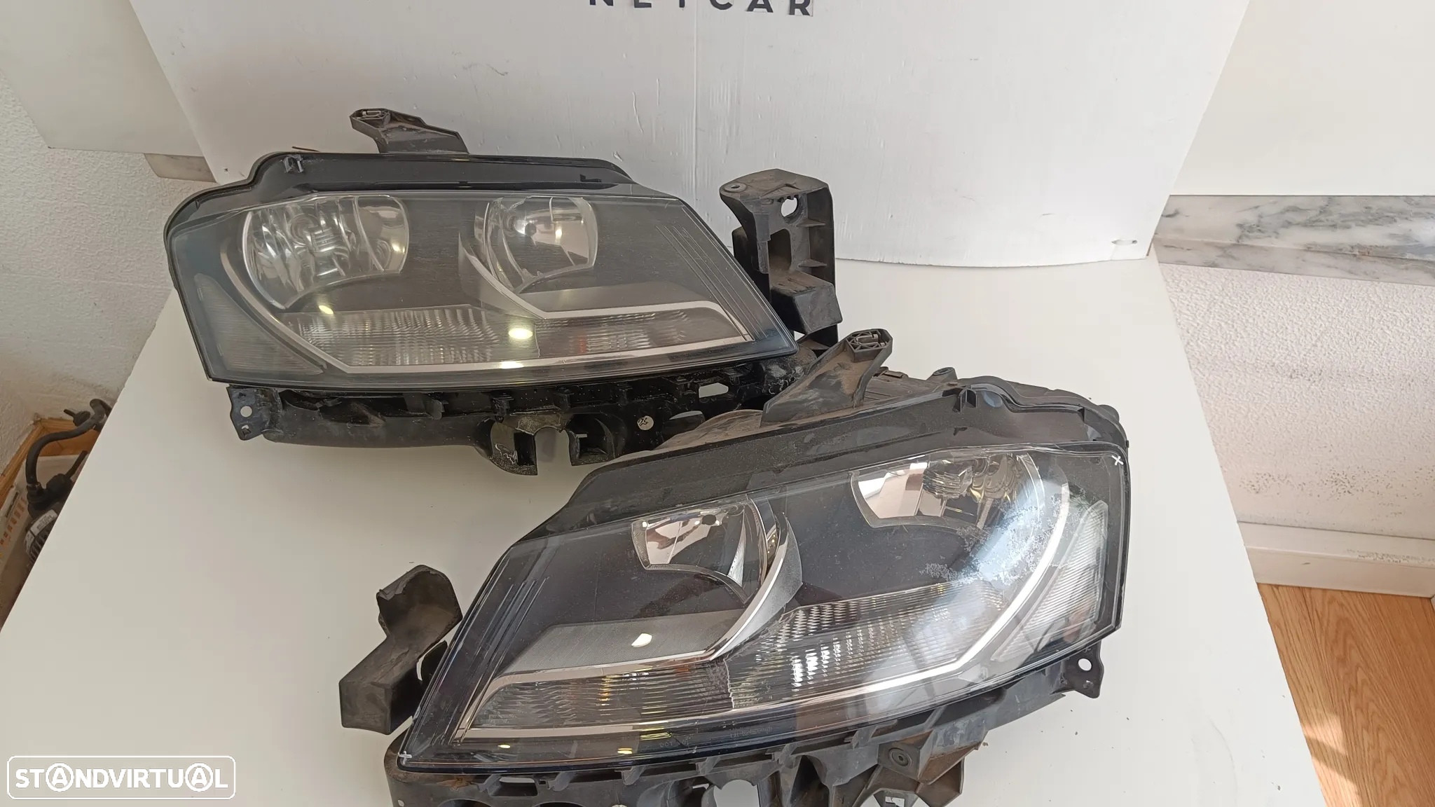 Farol óptica Audi A3 8p 2008 - 2