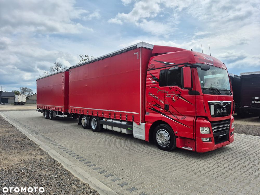 MAN TGX / 24.440 / ACC / E 6 / RETARDER / ZESTAW PRZEJAZDOWY 120 M3, - 2