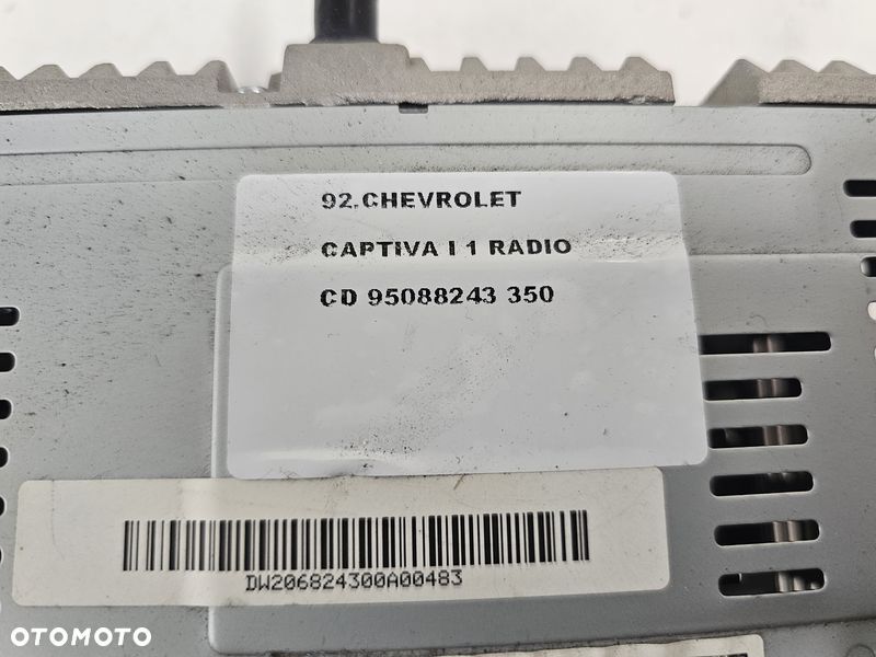 chevrolet captiva i 1 lift radio fabryczne cd 95088243 - 6