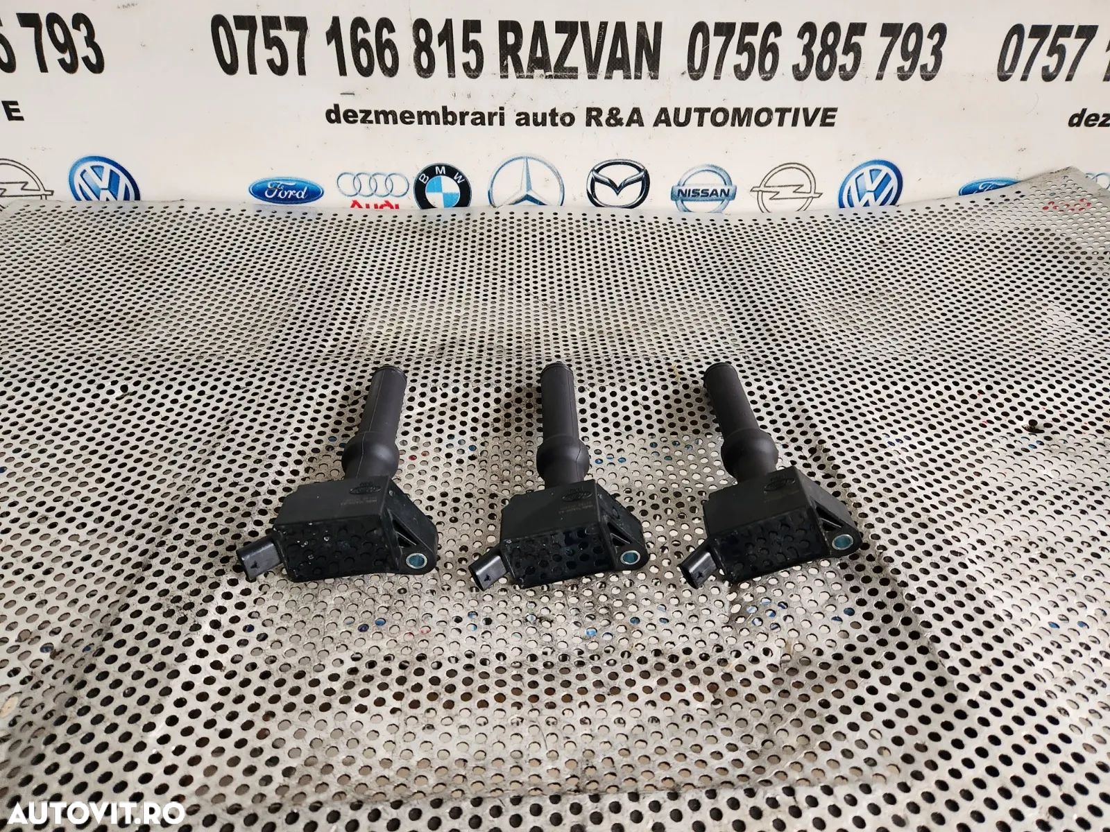 Bobine Inductie Ford Puma Fiesta Focus C Max 1.0 Benzina Ecoboost Hybrid Euro 6 Cod H6BG-12A366-AA - 1