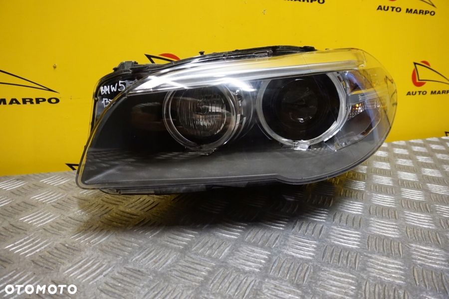 BMW 5 M5 F10 F11 2013 - REFLEKTOR LAMPA XENON Z LED LEWA AFS USA - 3