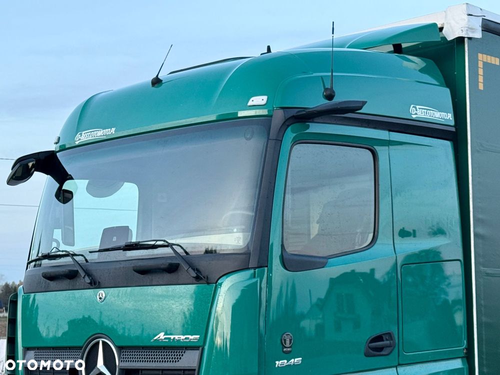Mercedes-Benz ACTROS 1845 / FIRANKA / 19 EUROPALET / DUŻA KABINA / AUTOMAT / SYPIALKA / WIRTUALNY KOKPIT / 2021 ROK - 11